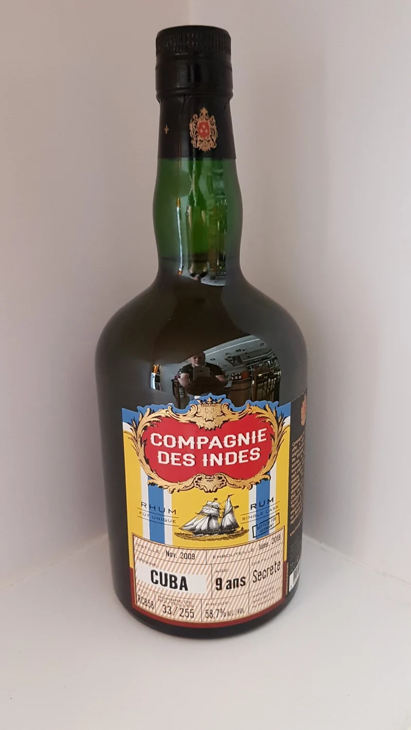 Compagnie des Indes Central america single cask 2009 0,7l 58.7% vol. cdi 9 y Rhum Rum