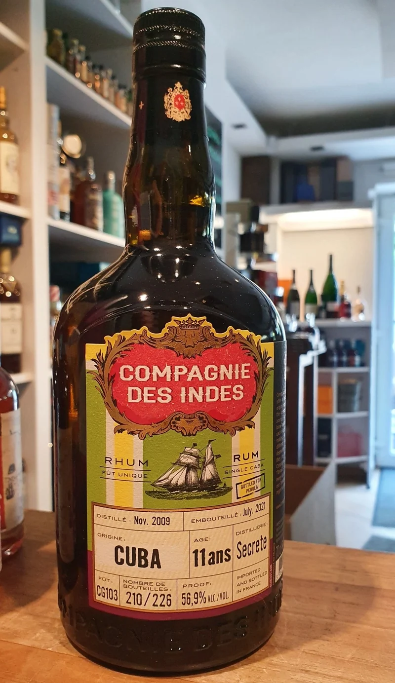 Compagnie des Indes Central america 2009 0,7l 11 y 56,9%vol. cdi cu Rhum Rum Fassabfüllung ba Sonderedition limitiert auf ein Fass