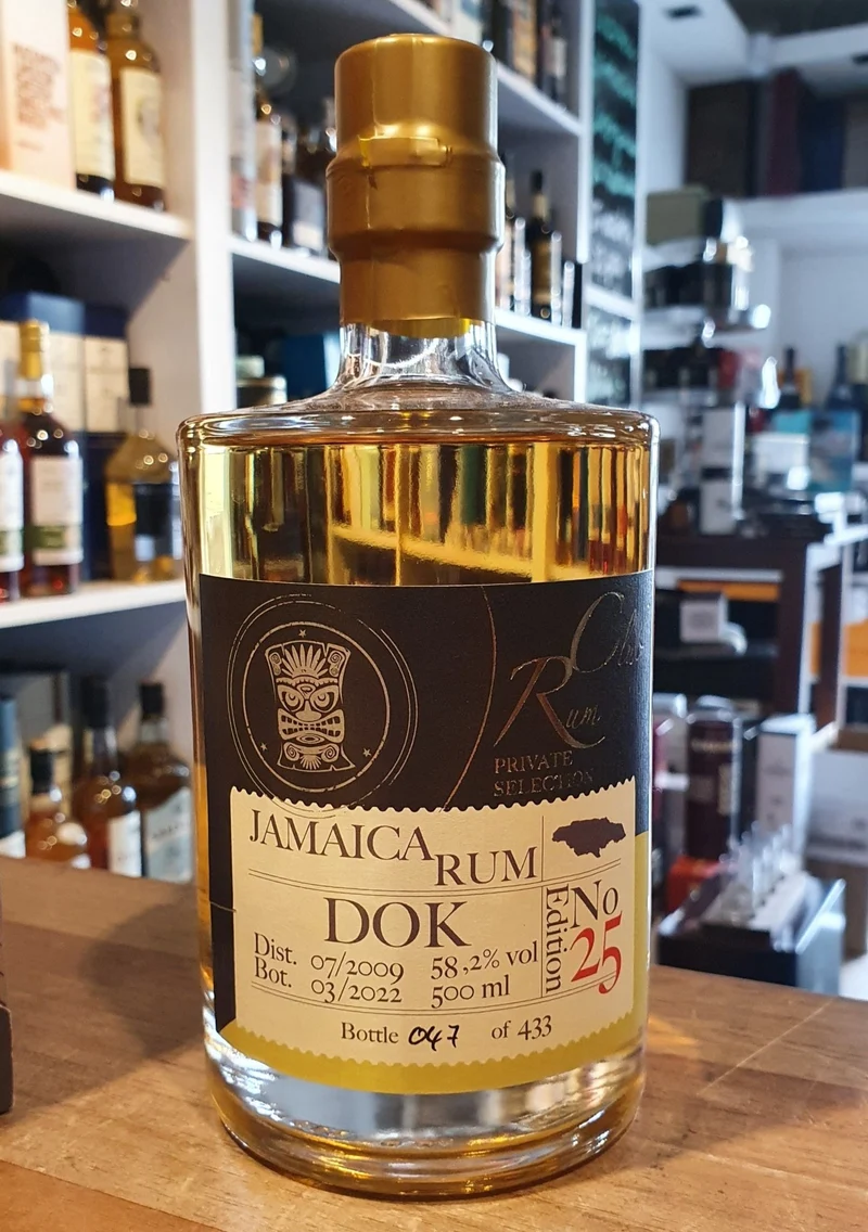 Rumclub Ed. 25 Hampden HD 2009 DOK Jamaica 58,2% vol. 0,5l Single cask Rum club Jamaika