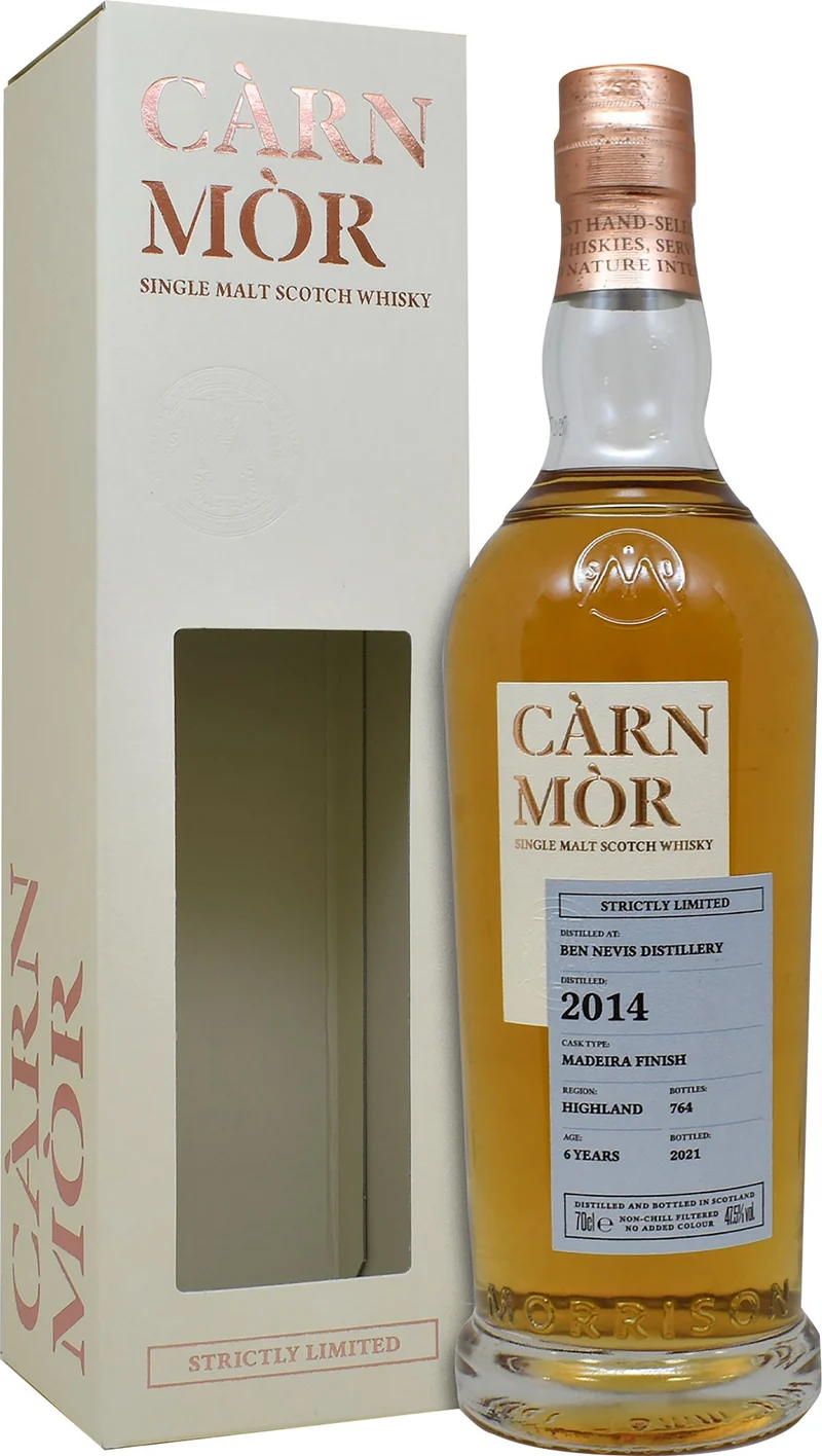 X Ben Nevis 2014 2021 Madeira Carn Mor 47,5% vol. 0,7l Strictly Limited Highland Whisky