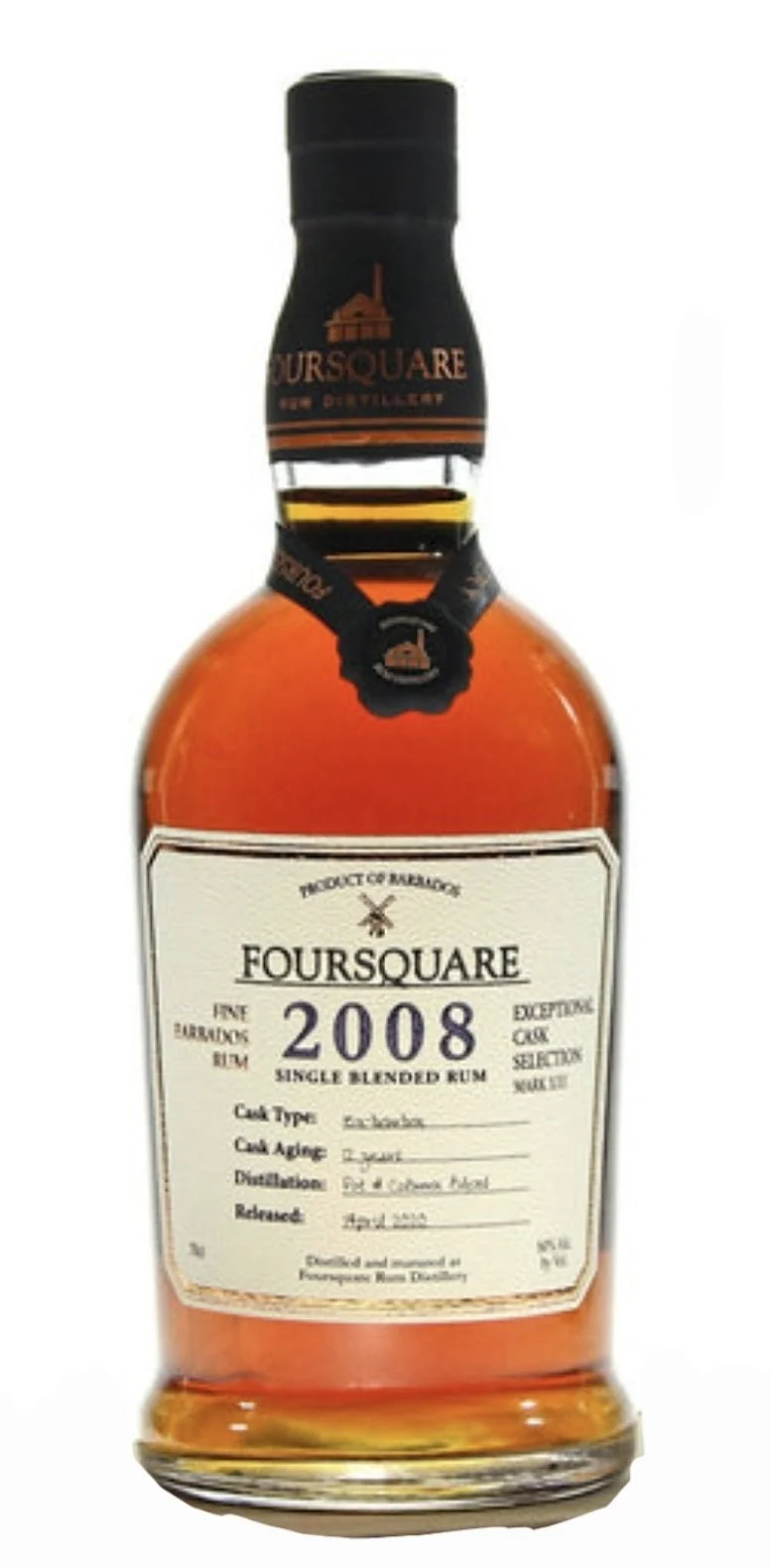 Foursquare 2008 Barbados #2 cask strength 60% vol. 0,7l ecs Rum