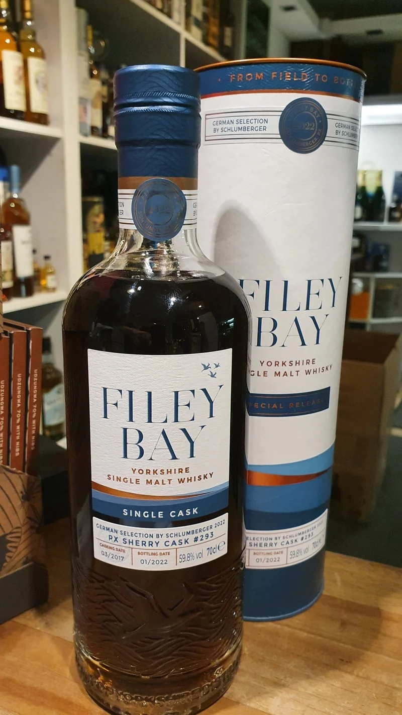 Filey Bay single cask 2017 PX sherry german selection Whisky 0,7l 59,8 % vol. #293