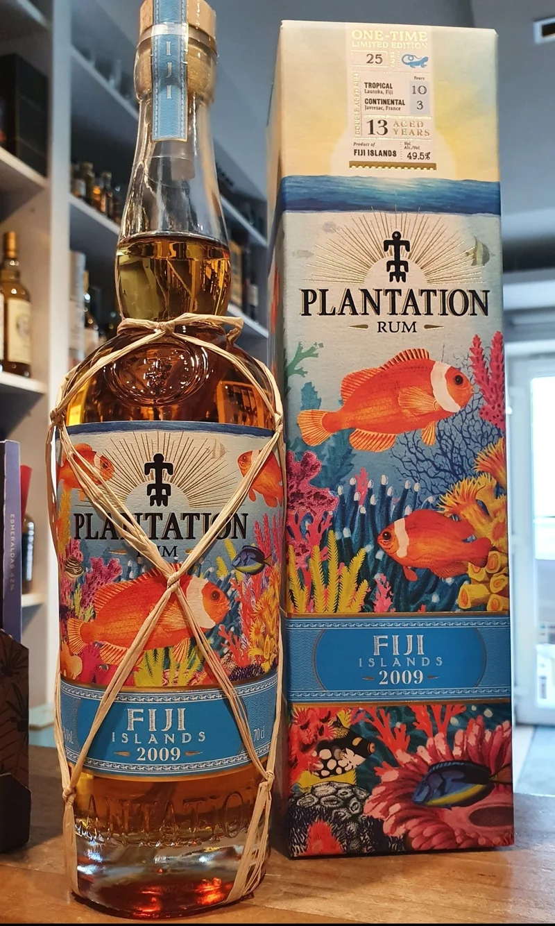 Plantation one time Fiji 2009 2022 0,7l 49,5% vol. limited Edition Rum Planteray
