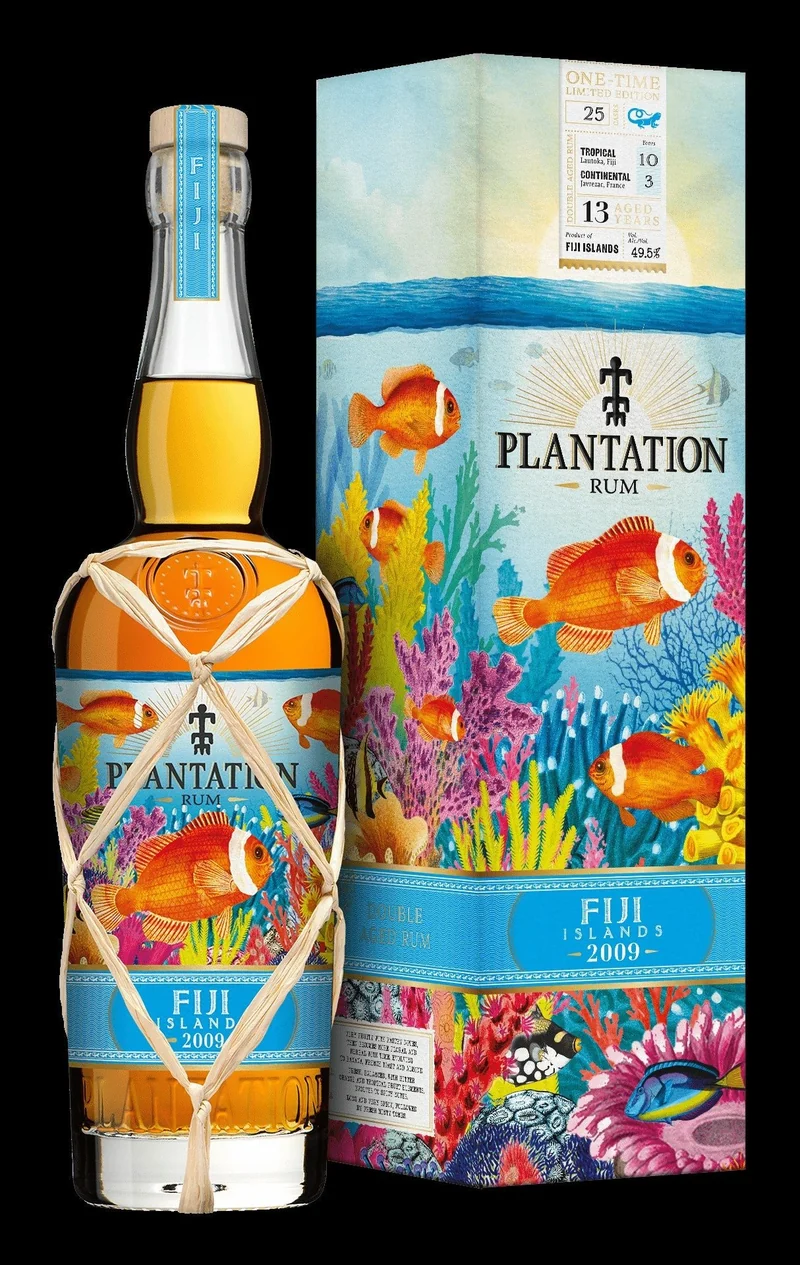 Plantation one time Fiji 2009 2022 0,7l 49,5% vol. limited Edition Rum Planteray