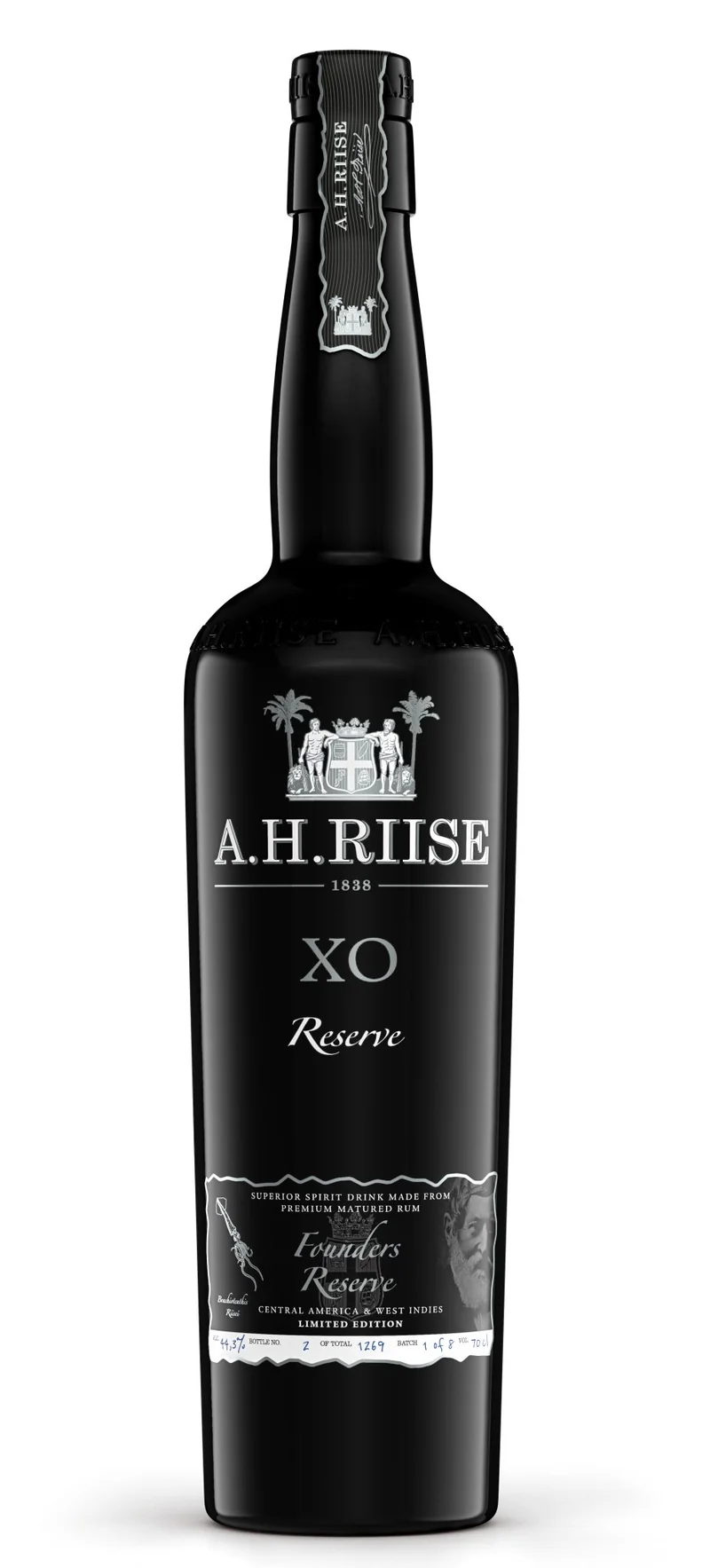 A.H.Riise XO Founders 2 2022 Reserve 0,7l 44,3% vol. Rum limited