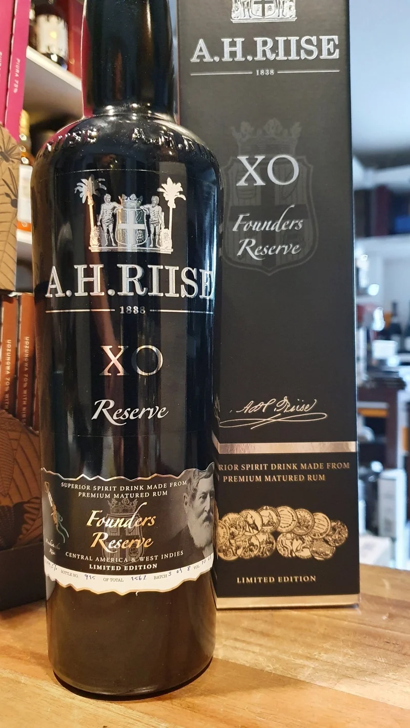 A.H.Riise XO Founders 2 2022 Reserve 0,7l 44,3% vol. Rum limited
