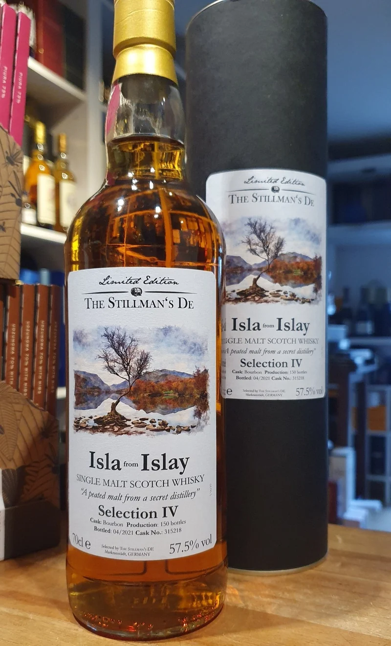 Caol Ila Single cask 2013 Isla from Islay Ed.4 The Stillmans Whisky ( IV) 7y 0,7l 57%vol.