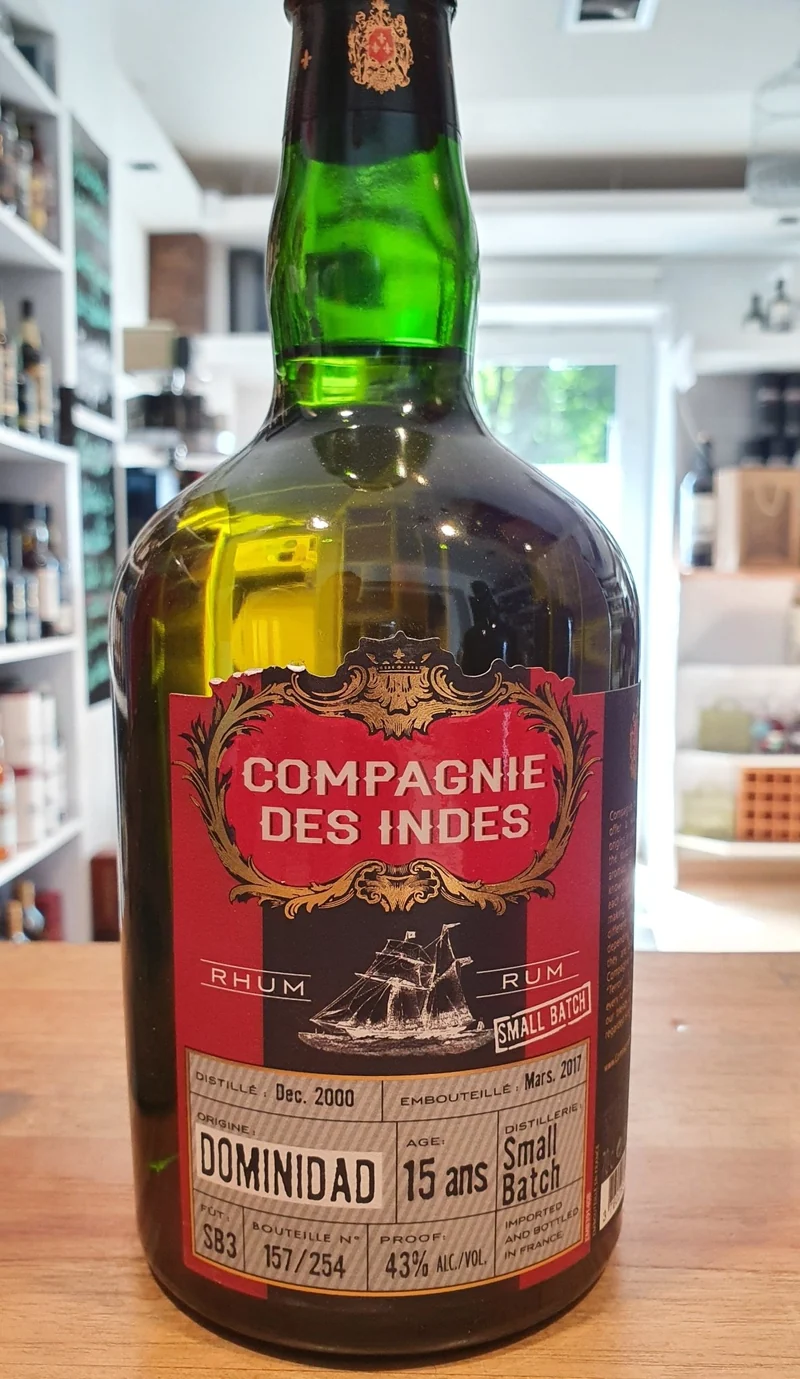 Compagnie des Indes Dominidad 15 0,7l 43%vol. cdi Rum