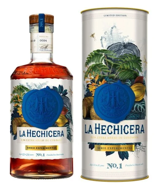 X La Hechicera Rum Serie Experimental No.1 Limitiert Rhum Kolumbien 0,7l 43% vol. mit Geschenkpackung