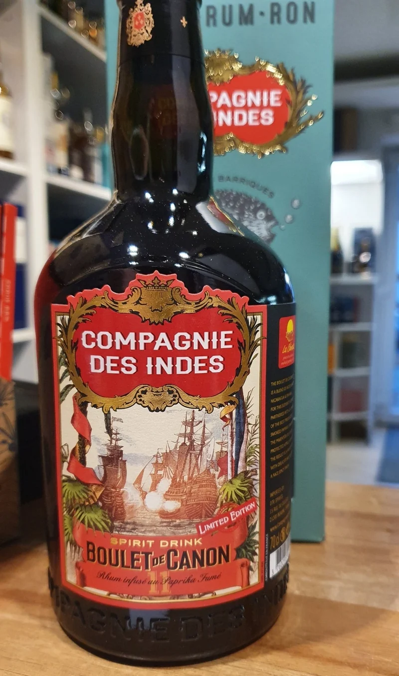 Compagnie des Indes Boulet de Canon No. 11 2021 0,7l 46% vol. Cdi rum rhum Fassabfüllung Sonderedition limitiert auf ein Fass