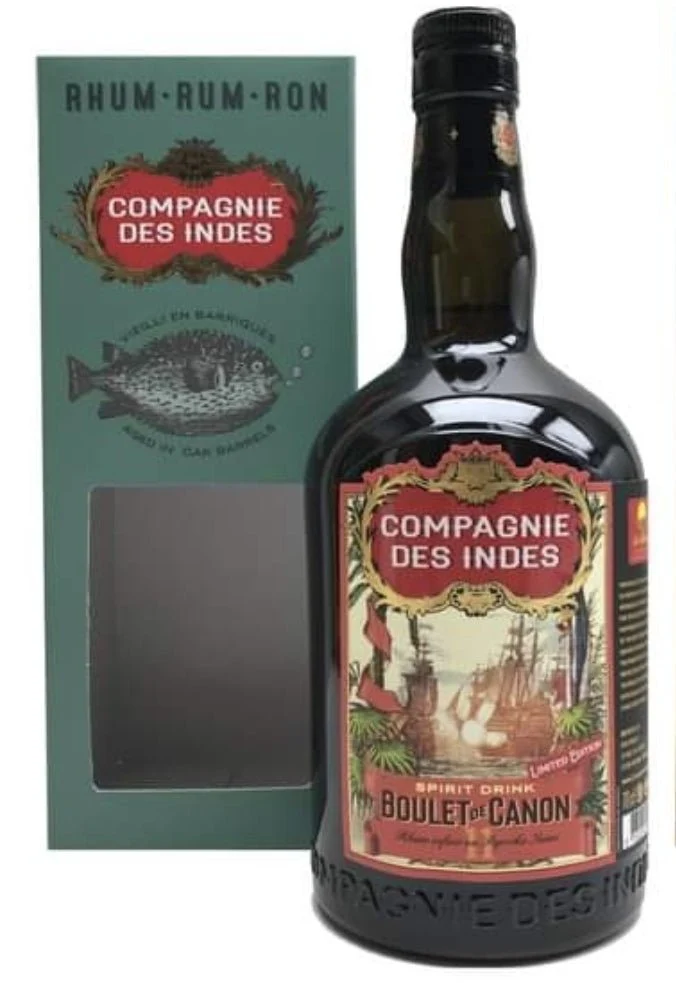 Compagnie des Indes Boulet de Canon No. 11 2021 0,7l 46% vol. Cdi rum rhum Fassabfüllung Sonderedition limitiert auf ein Fass