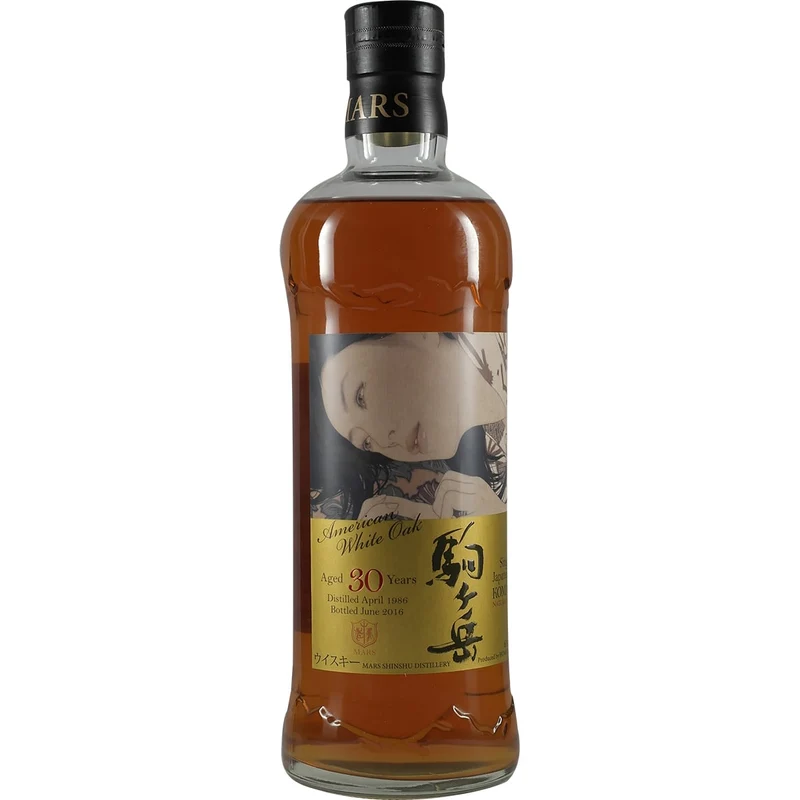 Mars Komagatake 1986 30 Years Single Malt Amercian White Oak