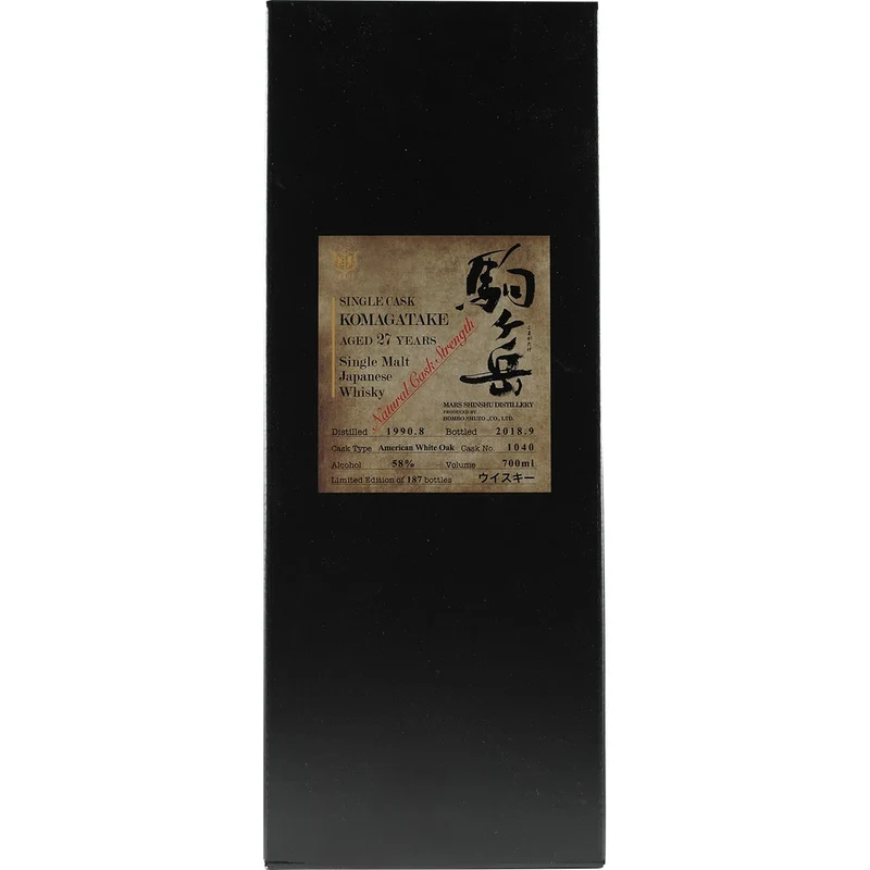 Mars Komagatake 1990 #1040 27 Years Single Cask