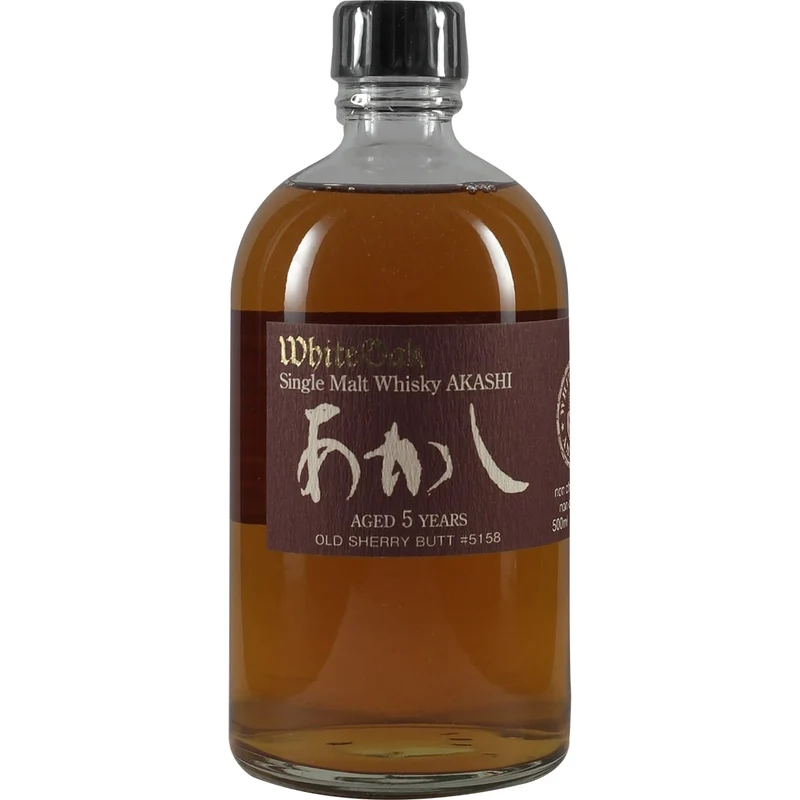 Akashi Single Malt White Oak 5 Jahre Old Sherry Butt #5158