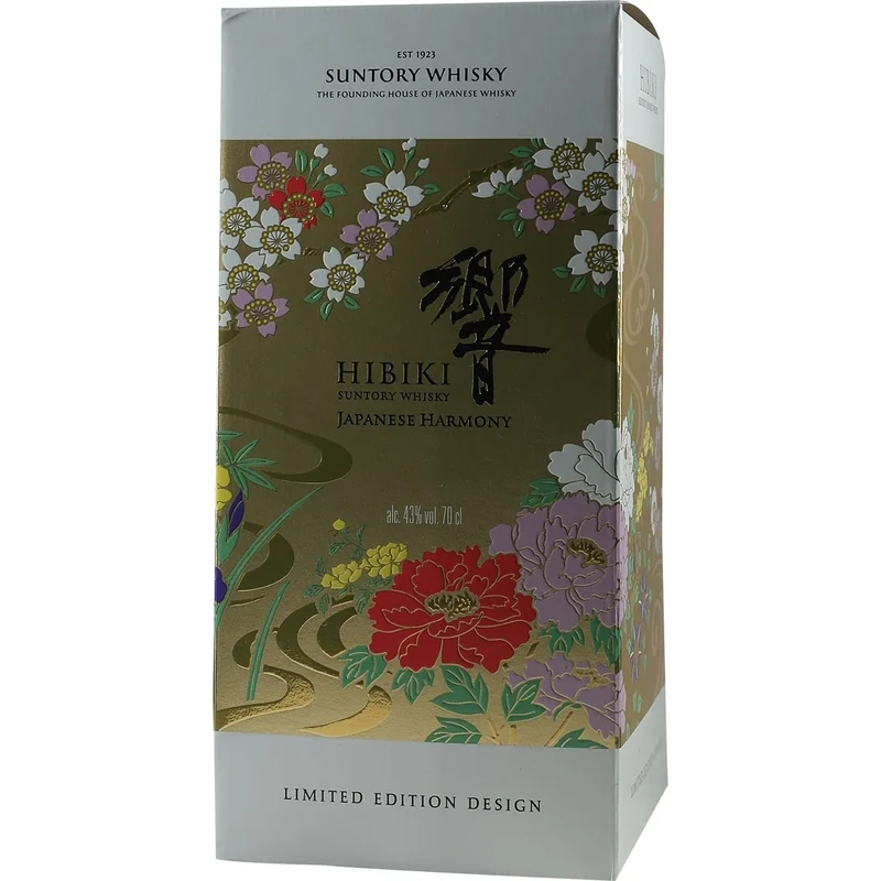Suntory Hibiki japanese Harmony Limited Edition Design 2021