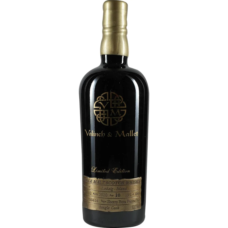 Ledaig 10 Years Single Cask Valinch & Mallet The Spirit of Art