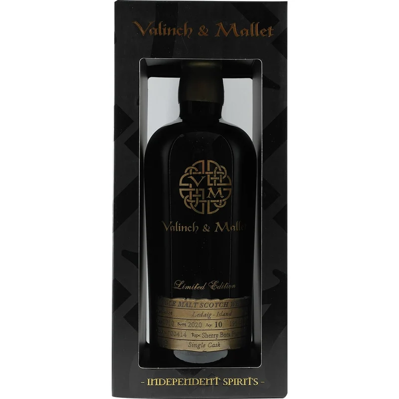 Ledaig 10 Years Single Cask Valinch & Mallet The Spirit of Art