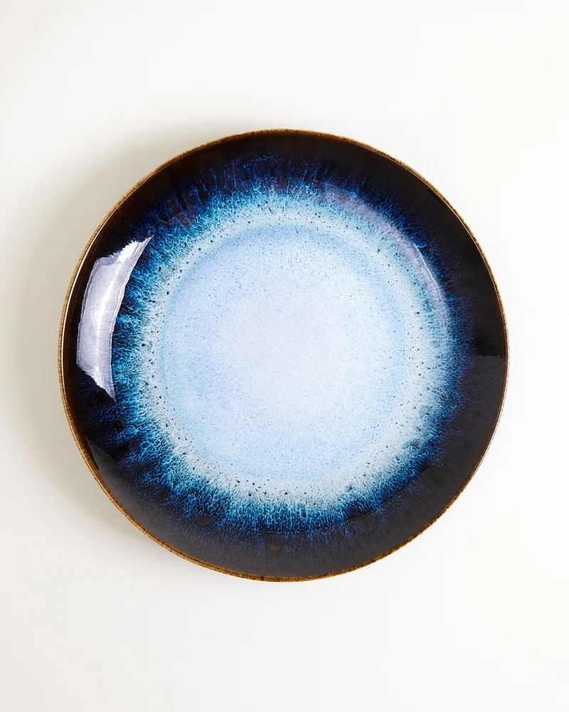 Alcachofra Geschirr-Set schwarzblau 32-teilig