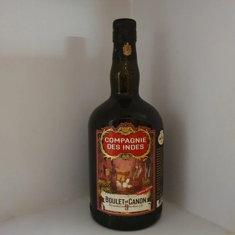 X Compagnie des Indes Boulet de Canon No. 9 cdi Rhum Rum0,7l 46% vol. Fassabfüllung Sonderedition limitiert auf ein Fass