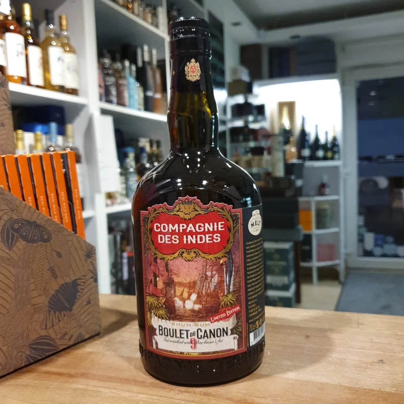 X Compagnie des Indes Boulet de Canon No. 9 cdi Rhum Rum0,7l 46% vol. Fassabfüllung Sonderedition limitiert auf ein Fass