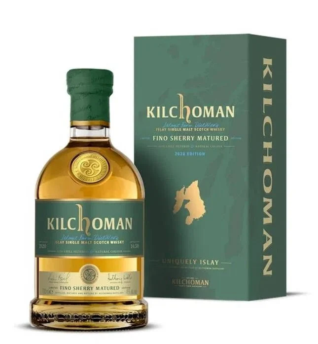 X Kilchoman 2016 100% Fino Sherry single cask whisky 0,7l 46 % vol.