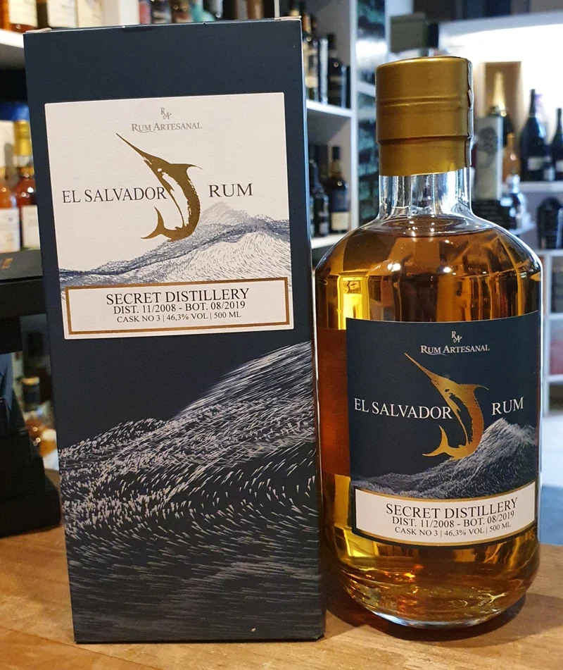 RA El Salvador 2008 11y 0,5l 46,3% vol. single cask Rum Artesanal