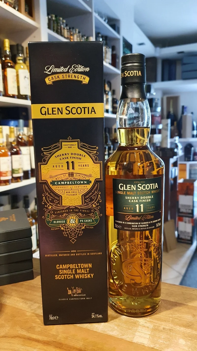 Glen scotia 11 Finish sherry PX Oloroso 0,7l 54,1 %vol.2008 2020