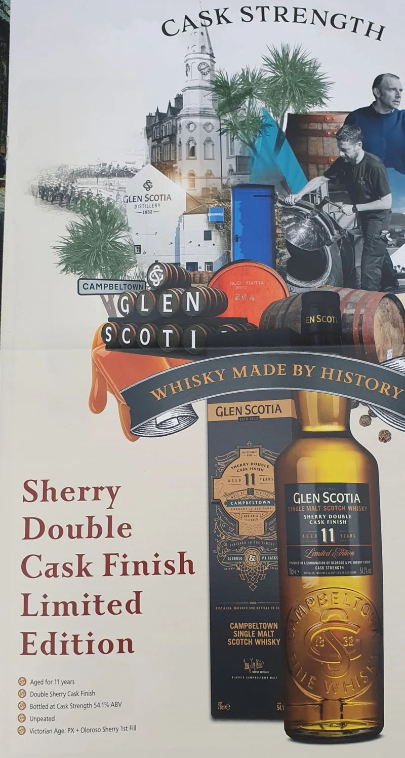 Glen scotia 11 Finish sherry PX Oloroso 0,7l 54,1 %vol.2008 2020