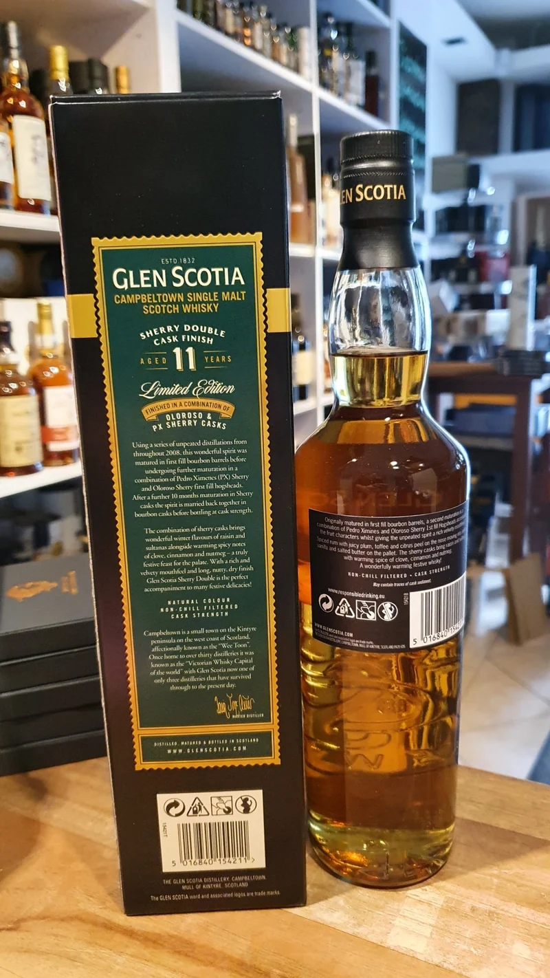 Glen scotia 11 Finish sherry PX Oloroso 0,7l 54,1 %vol.2008 2020
