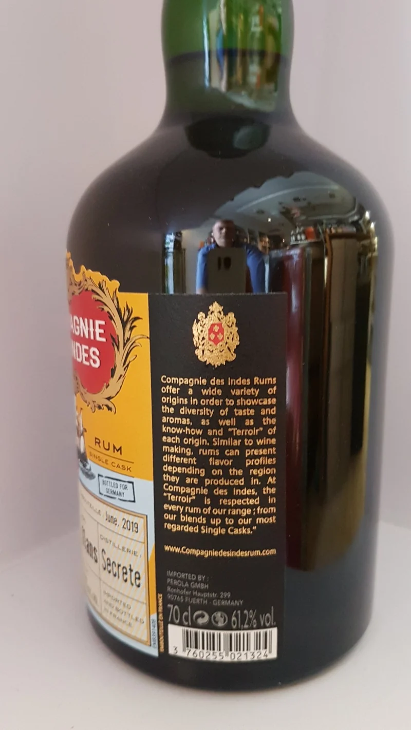X Compagnie des Indes Panama 2008 2019 11 0,7l 61,2 %vol. cdi Rhum Rum Fassabfüllung Sonderedition limitiert auf ein Fass