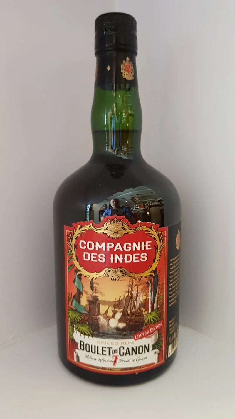 X Compagnie des Indes Boulet de Canon Nr. 7 cdi Rhum Rum 0,7l 46 % vol. Fassabfüllung Sonderedition limitiert auf ein Fass