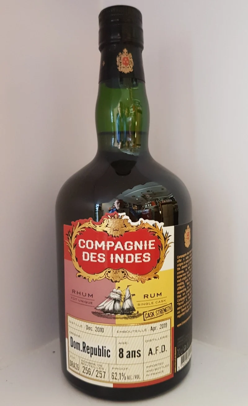 Compagnie des Indes Dominican Rep 2010 8 y 0,7l 62,1%vol. cdi Rum
