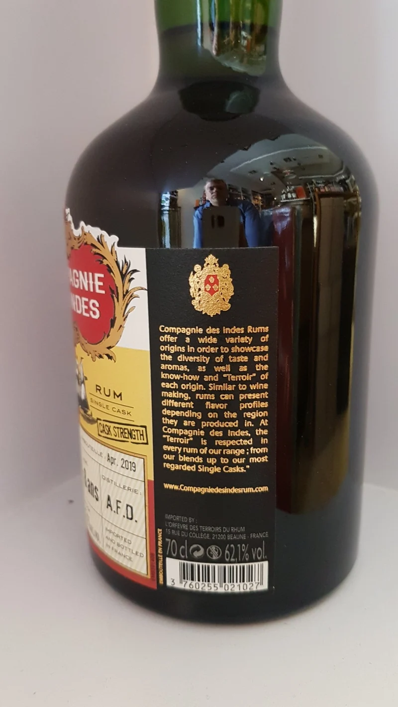 Compagnie des Indes Dominican Rep 2010 8 y 0,7l 62,1%vol. cdi Rum