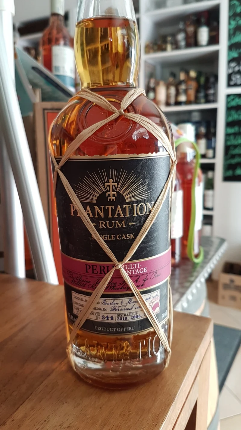 Plantation Peru Multi edition 2004 /06/10 2018 0,7l 49,8% vol. ohne Verpackung Rum Planteray