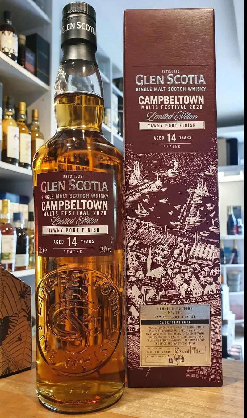 Glen Scotia 14 y Festival 2020 single malt scotch whisky Edition 0,7l 52.8% vol.
