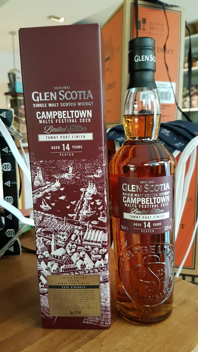 Glen Scotia 14 y Festival 2020 single malt scotch whisky Edition 0,7l 52.8% vol.