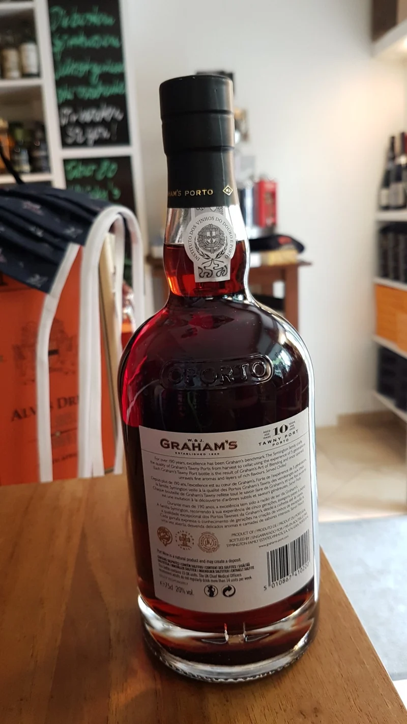 X Grahams Port Wein Tawny Port 10 Jahre 20% vol. 0,75l Fl