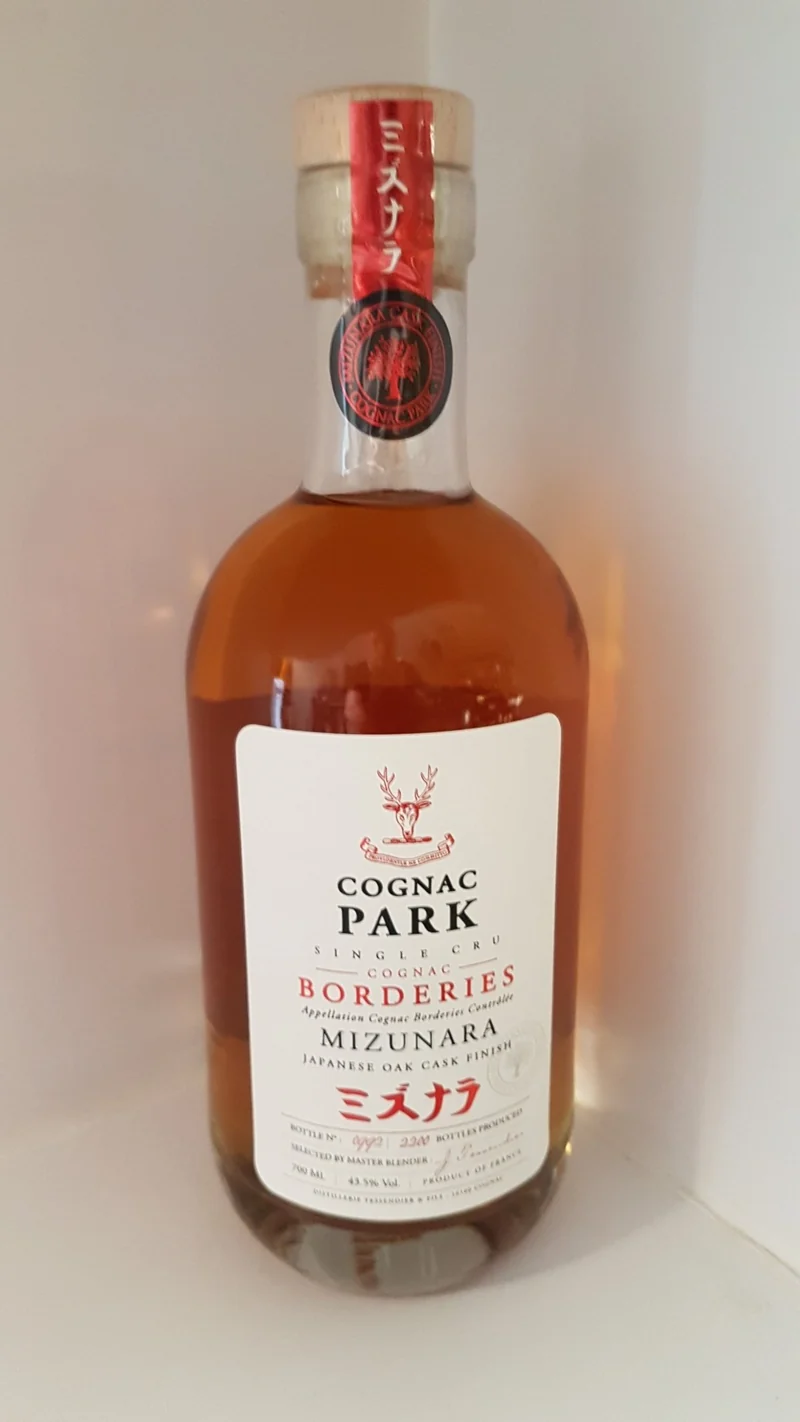 Cognac Park Borderies Cognac im Mizunara Fass gelagert 0,7l 43.5% vol.