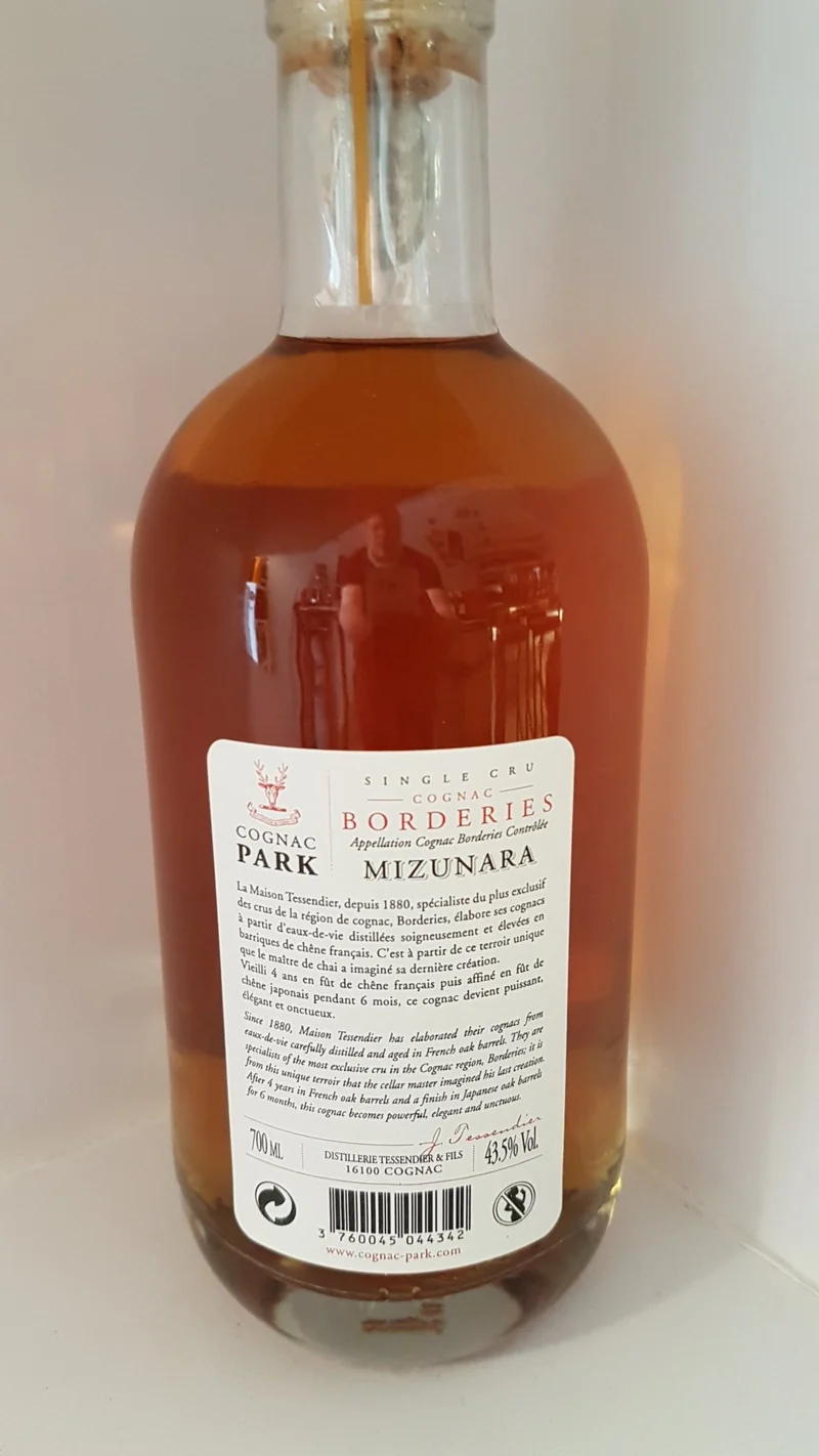 Cognac Park Borderies Cognac im Mizunara Fass gelagert 0,7l 43.5% vol.