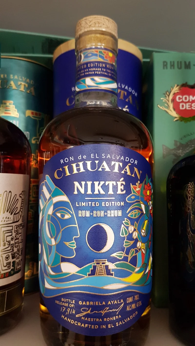 Cihuatan Nikte El salvador 0,7l 47.5% vol. Rhum Rum