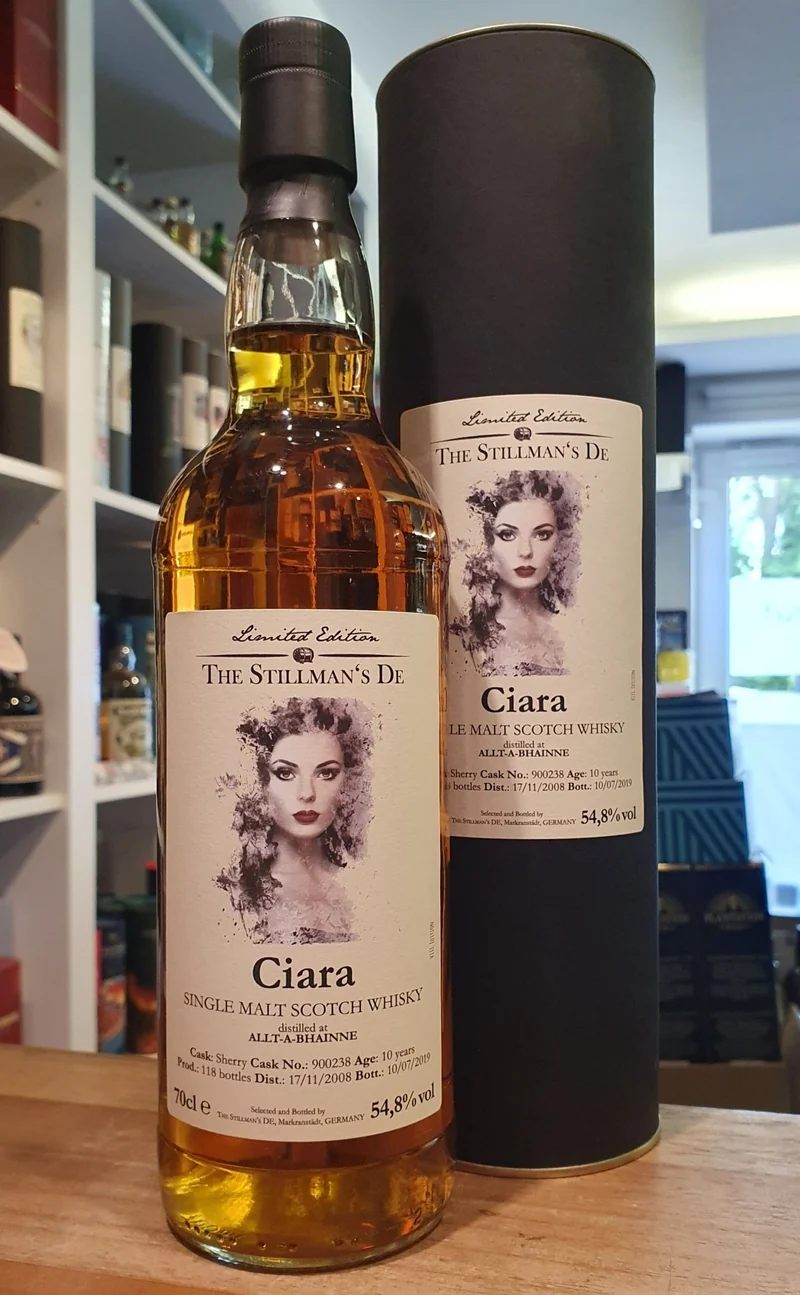 X Allt a bhainne Single cask 2008 Ciara The Stillmans 0,7l 54.8% vol. Whisky