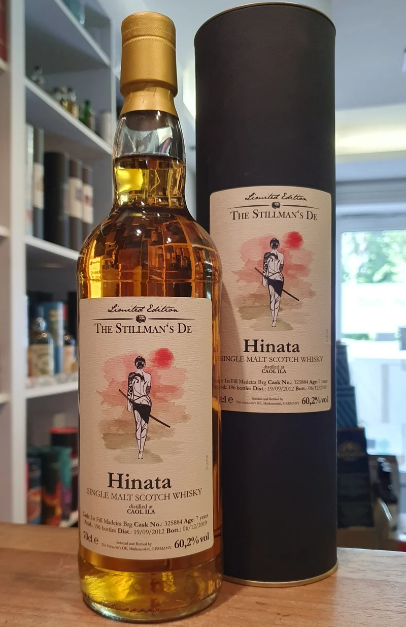 Caol Ila Single cask 12y Madeira cask Hinata The Stillmans 7y 0,7l 60.2% vol. Whisky