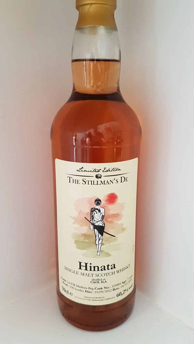 Caol Ila Single cask 12y Madeira cask Hinata The Stillmans 7y 0,7l 60.2% vol. Whisky