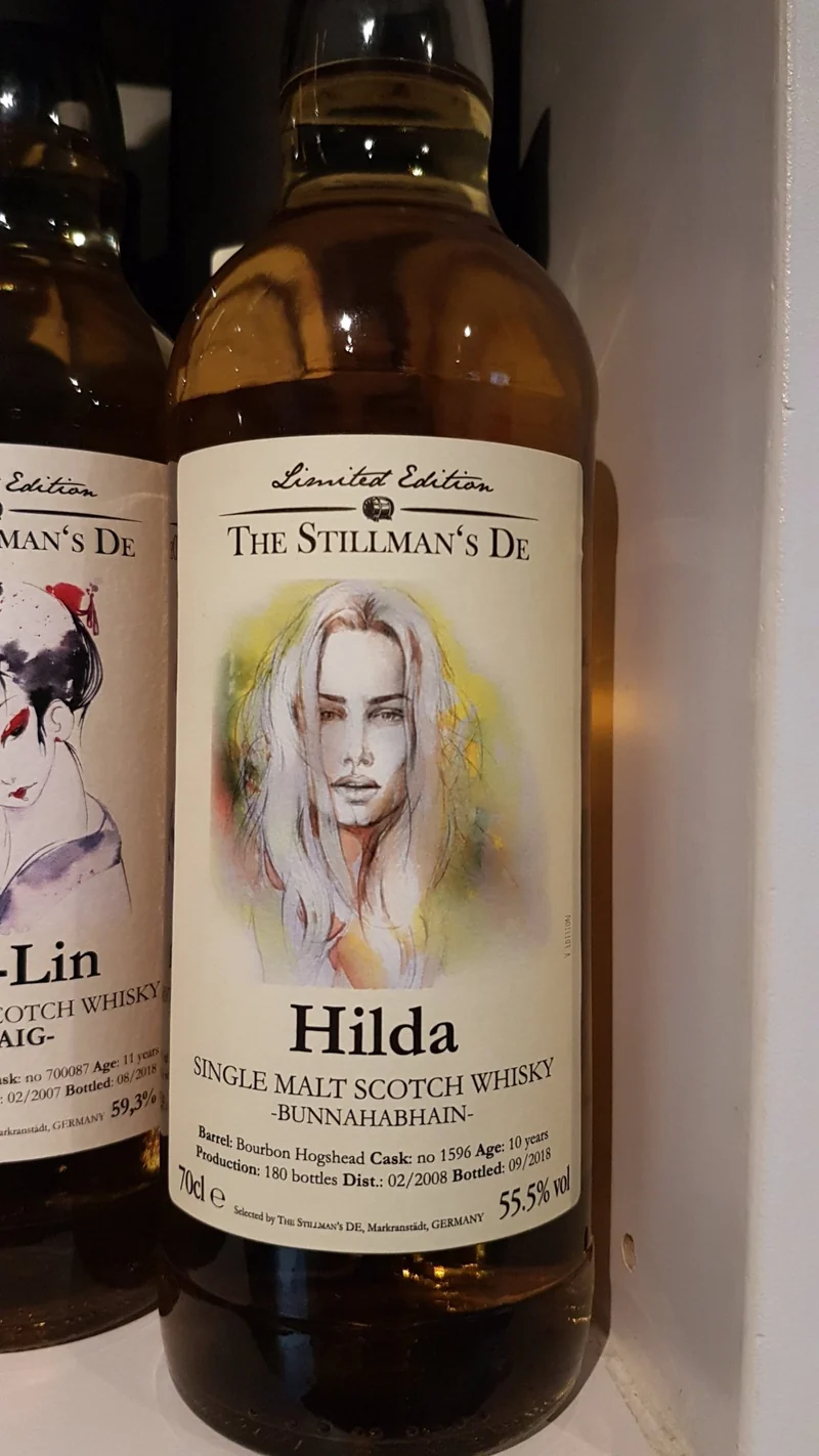 Bunnahabhain Single cask 2008 The Stillmans Hilda 0,7l 55.5% vol. Whisky