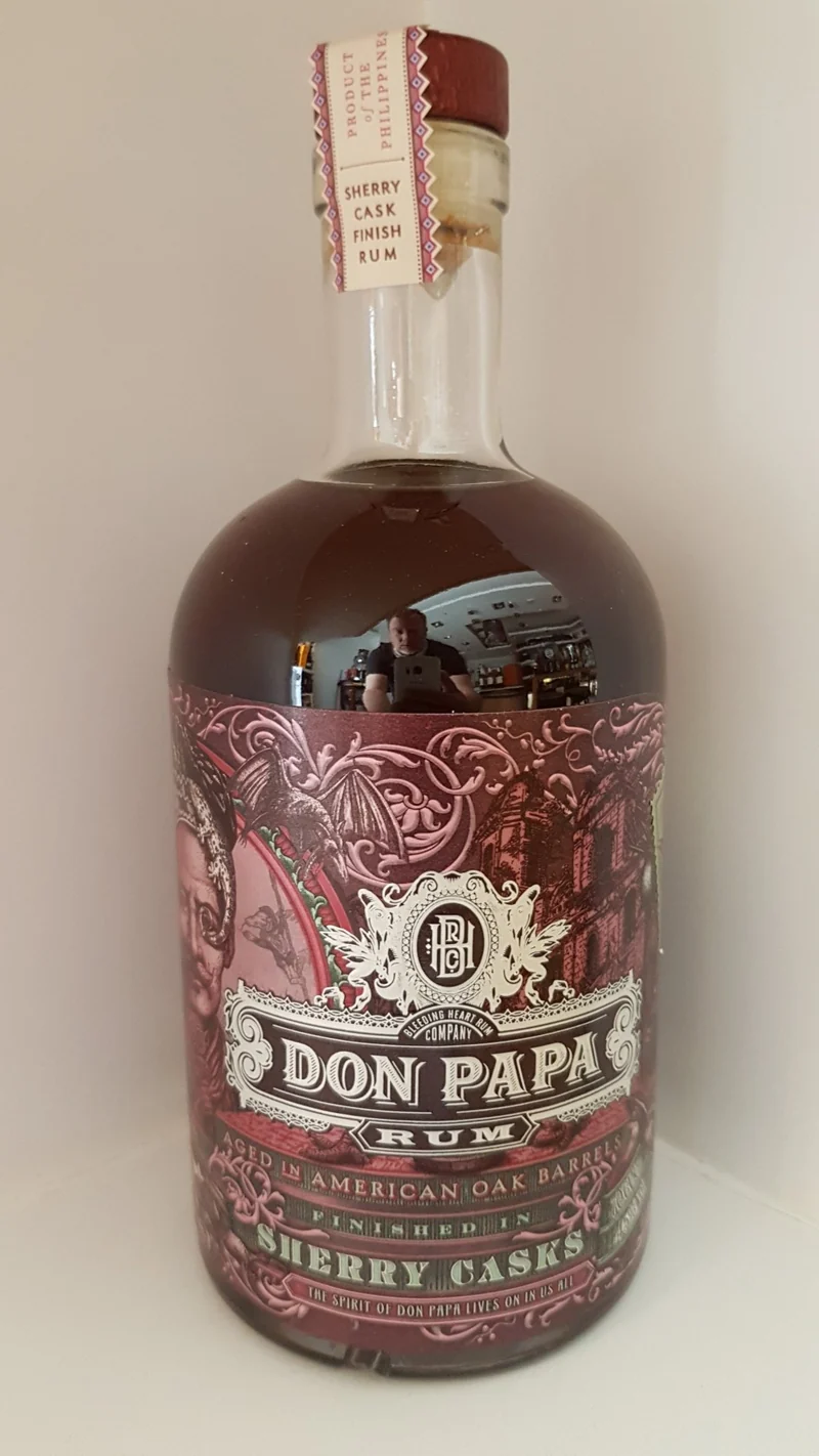 Don Papa Rum sherry cask 0,7l 45% vol. mit Geschenk Dose