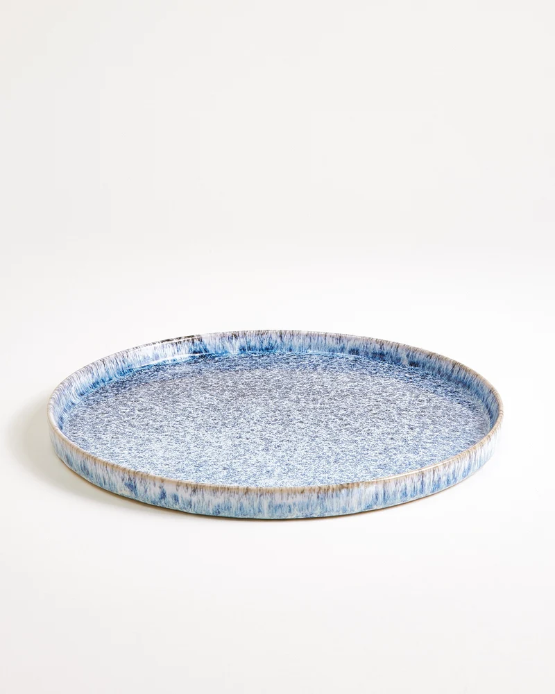 Cordoama Geschirr-Set modern blau 40-teilig
