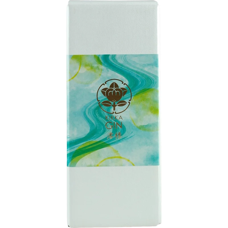 Kikka Gin Special Edition Miutsuke Metall Flasche