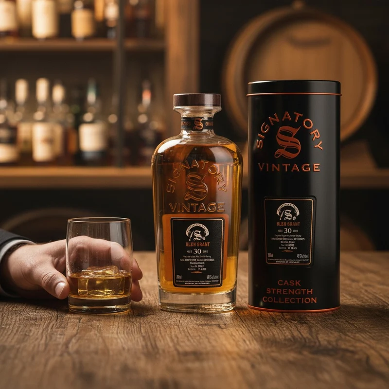 GLEN GRANT - 1995/2025 30 Jahre Bourbon Barrel #88231 Symingtons Choice - 49,5% Vol.