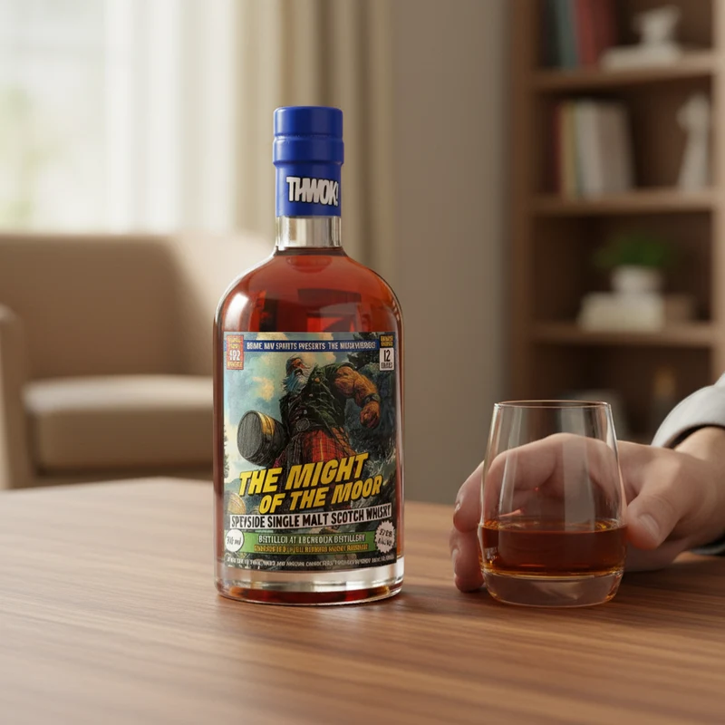 AUCHROISK - 12 Jahre Whiskyheroes: The Might of the Moor Brave New Spirits - 57,2% Vol.