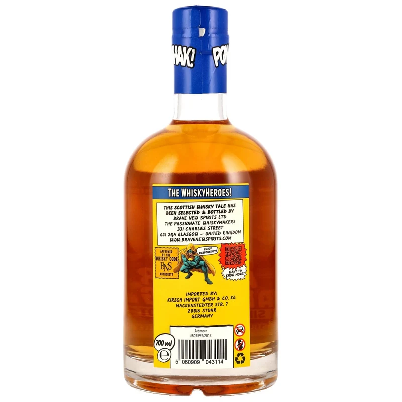 ARDMORE - 11 Jahre Whiskyheroes: The Ardphroaig Mutant on Guard Brave New Spirits - 55,6% Vol.